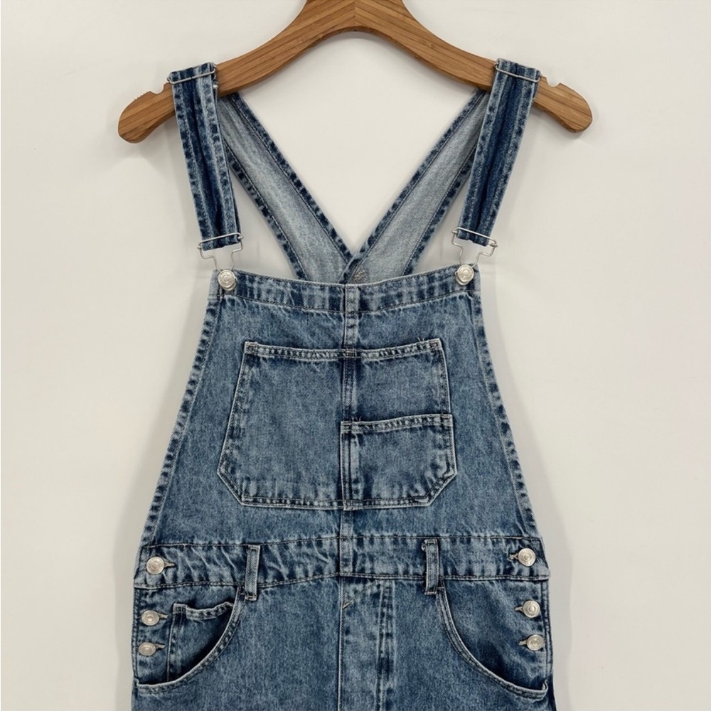 Free People Blue Denim Jeans Overalls - Picture 8 of 16